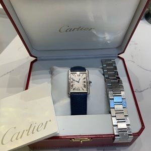 CARTIER TANK SOLO WATCH (Changeable straps)